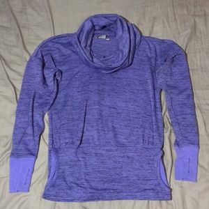 Athleta Cowl Neck Pullover Sweater Batwing & Robin